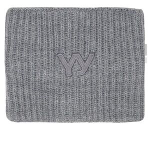 OPEN YY grey ribbed headband